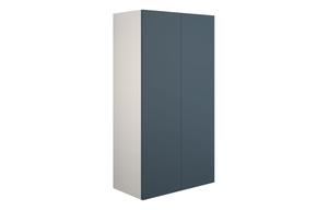 Eden 600mm Standard 2 Door Storage Unit - Matt Arley Blue (Grey Cab)